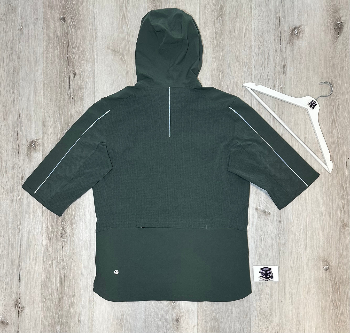 LULULEMON TRACKSUIT KHAKI/GREY SIZE LARGE