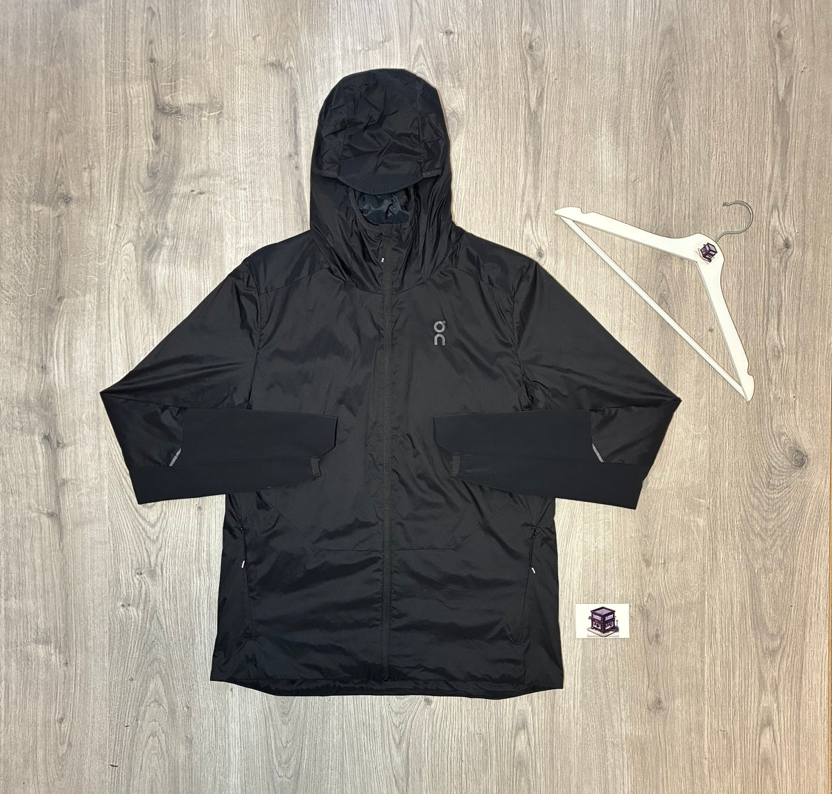 ON RUNNING TRACKSUIT BLACK SIZE LARGE