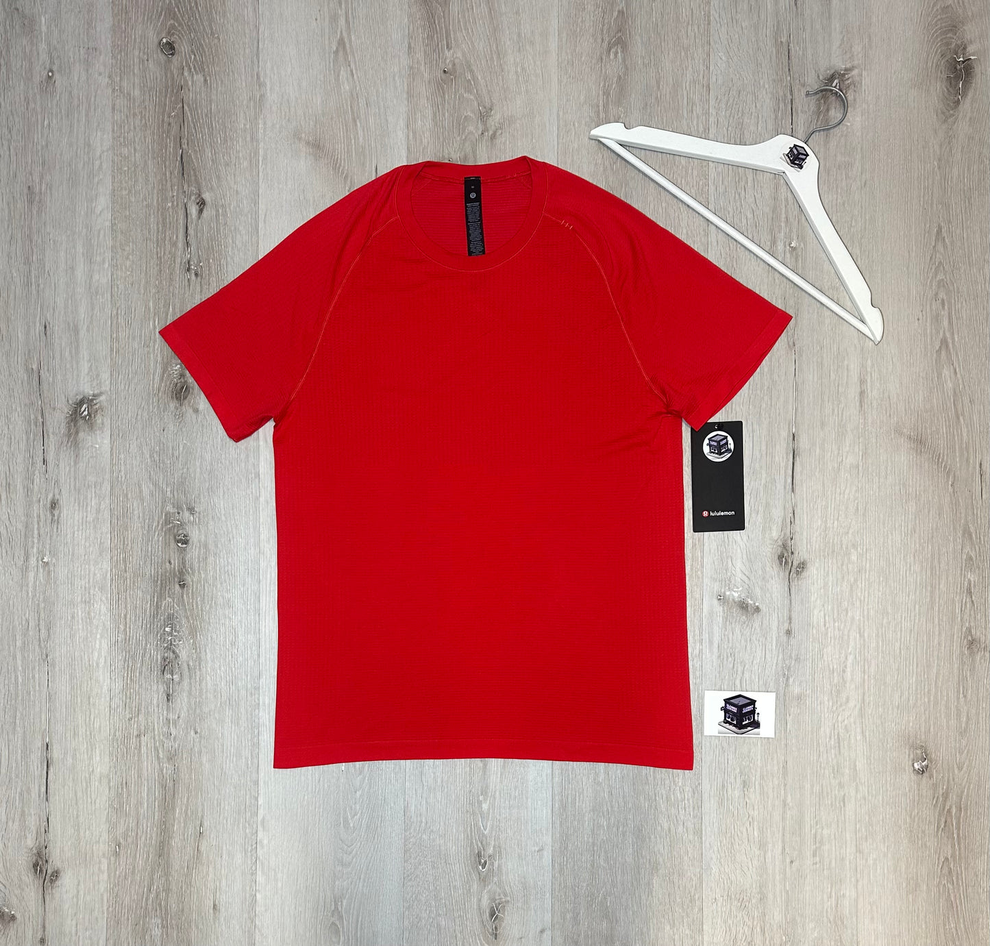 LULULEMON METAL VENT TECH T-SHIRT RED
