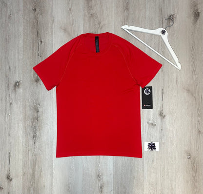 LULULEMON METAL VENT TECH T-SHIRT RED