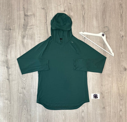 LULULEMON HOODIE TRACKSUIT TEAL/GREY SIZE SMALL