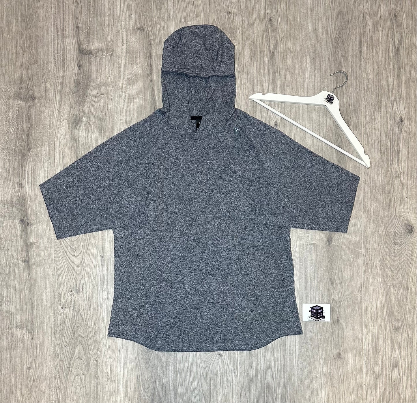 LULULEMON HOODIE TRACKSUIT HEATHERED NAVY/NAVY SIZE EXTRA LARGE