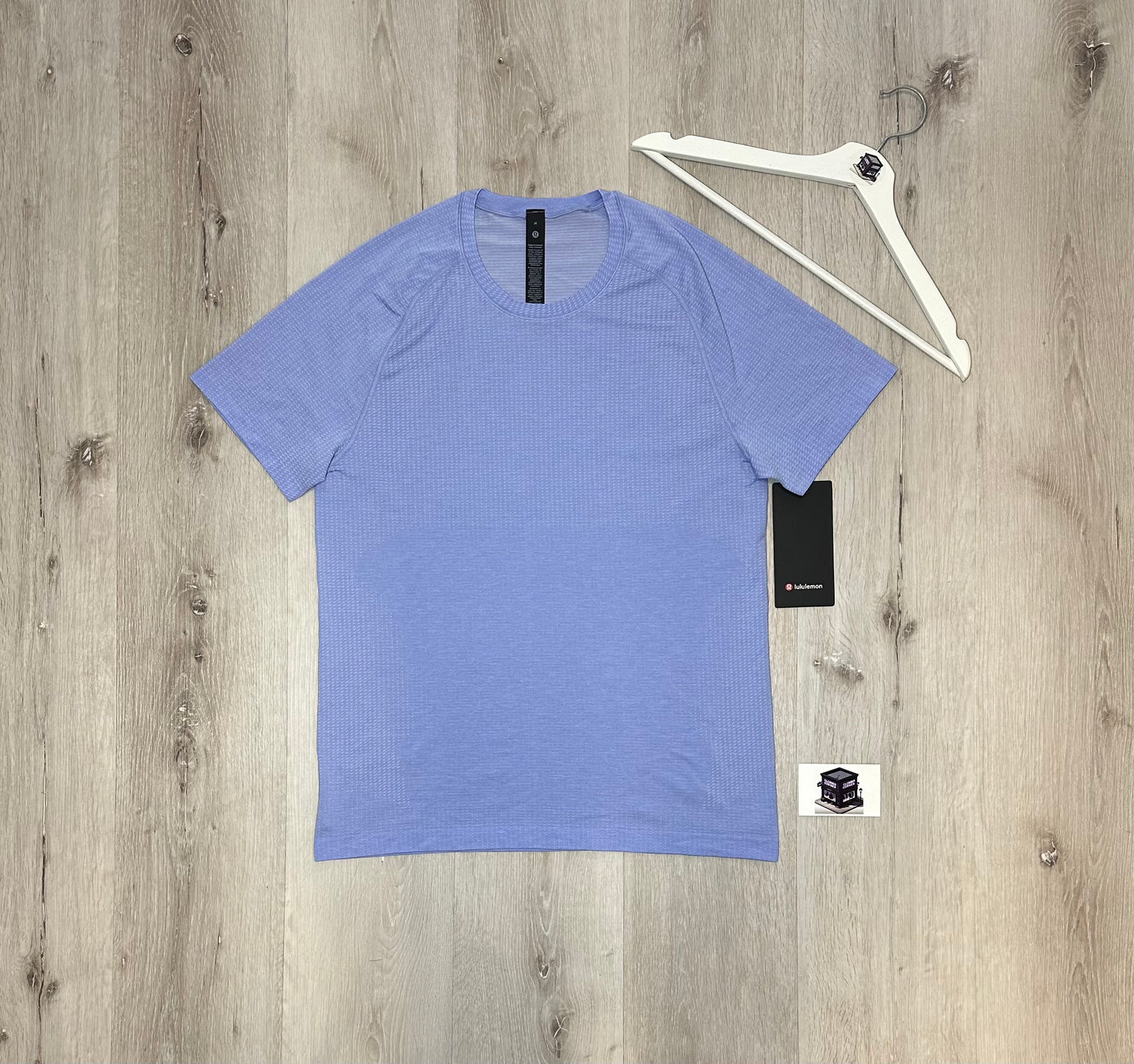 LULULEMON METAL VENT TECH SET LILAC/BLACK