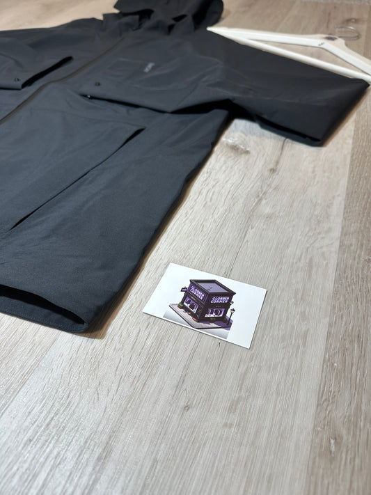 LULULEMON STRETCH GLYDE WATERPROOF JACKET BLACK