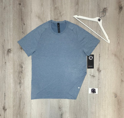 LULULEMON METAL VENT TECH SET POLO PASTEL/BLACK