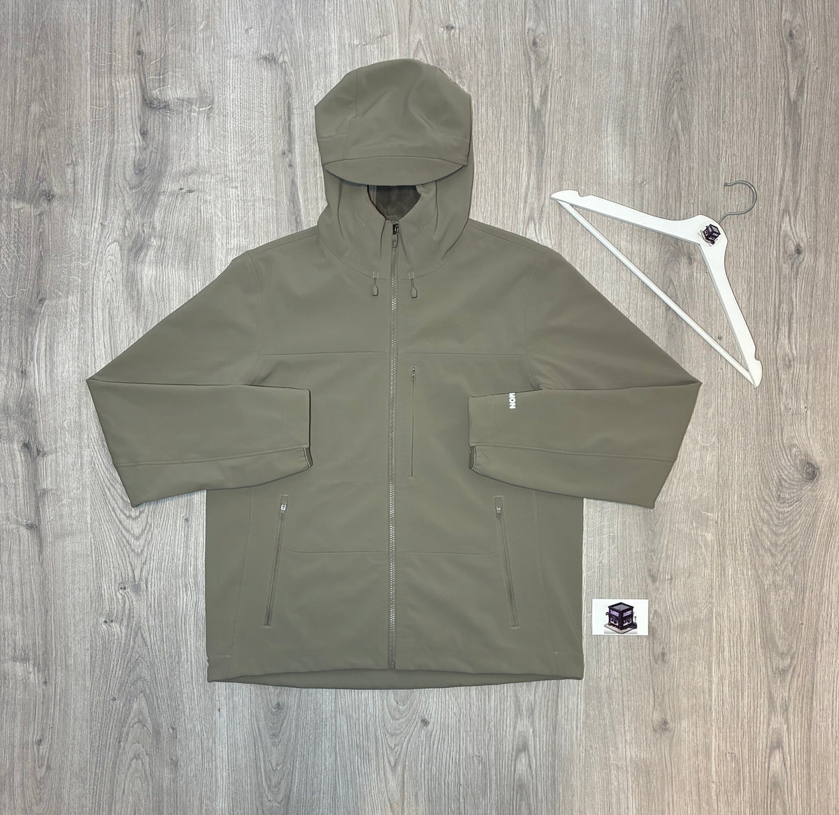 LULULEMON CROSS CHILL TRACKSUIT WARM ASH GREY SIZE MEDIUM PANTS & LARGE JACKET