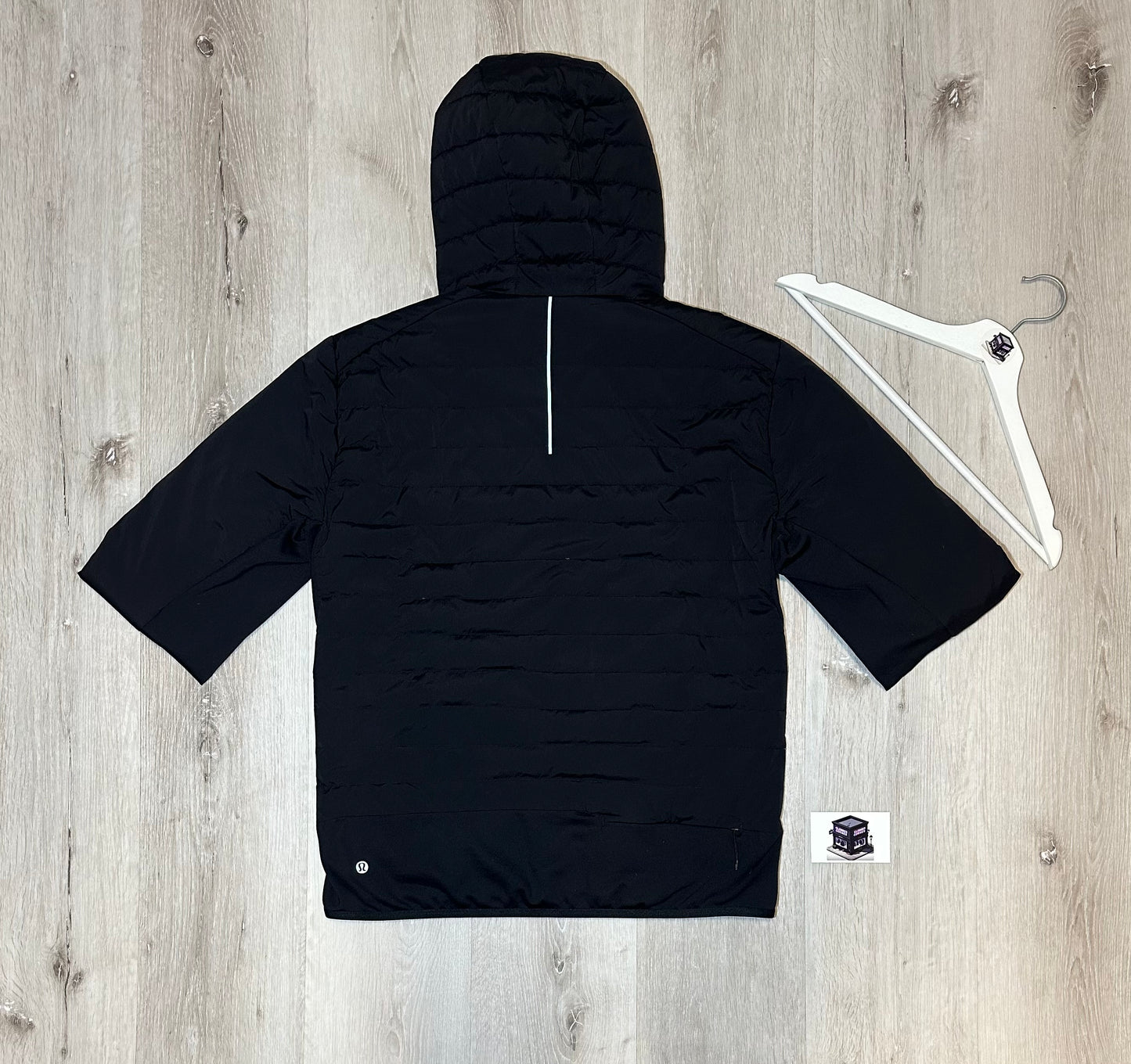 LULULEMON DOWN FOR IT ALL TRACKSUIT BLACK SIZE LARGE