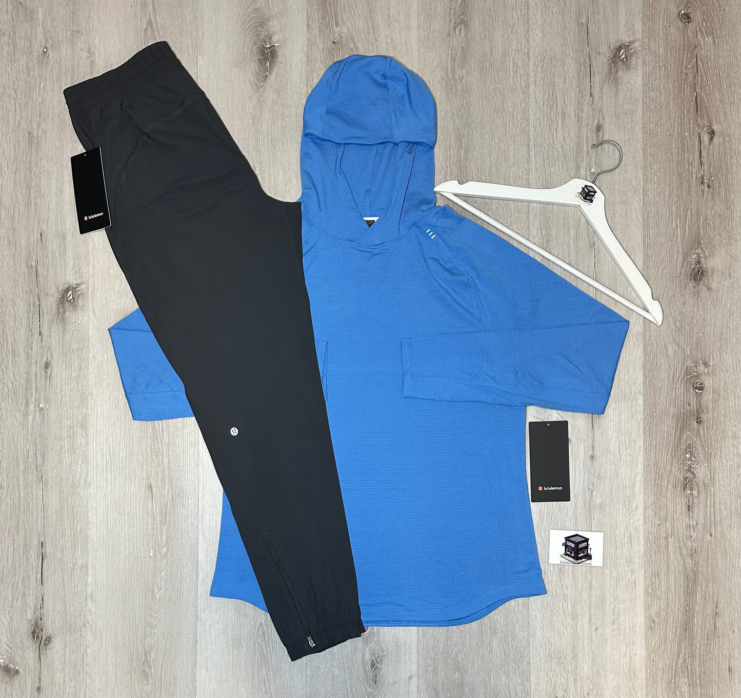 LULULEMON TRACKSUIT BLUE/GREY