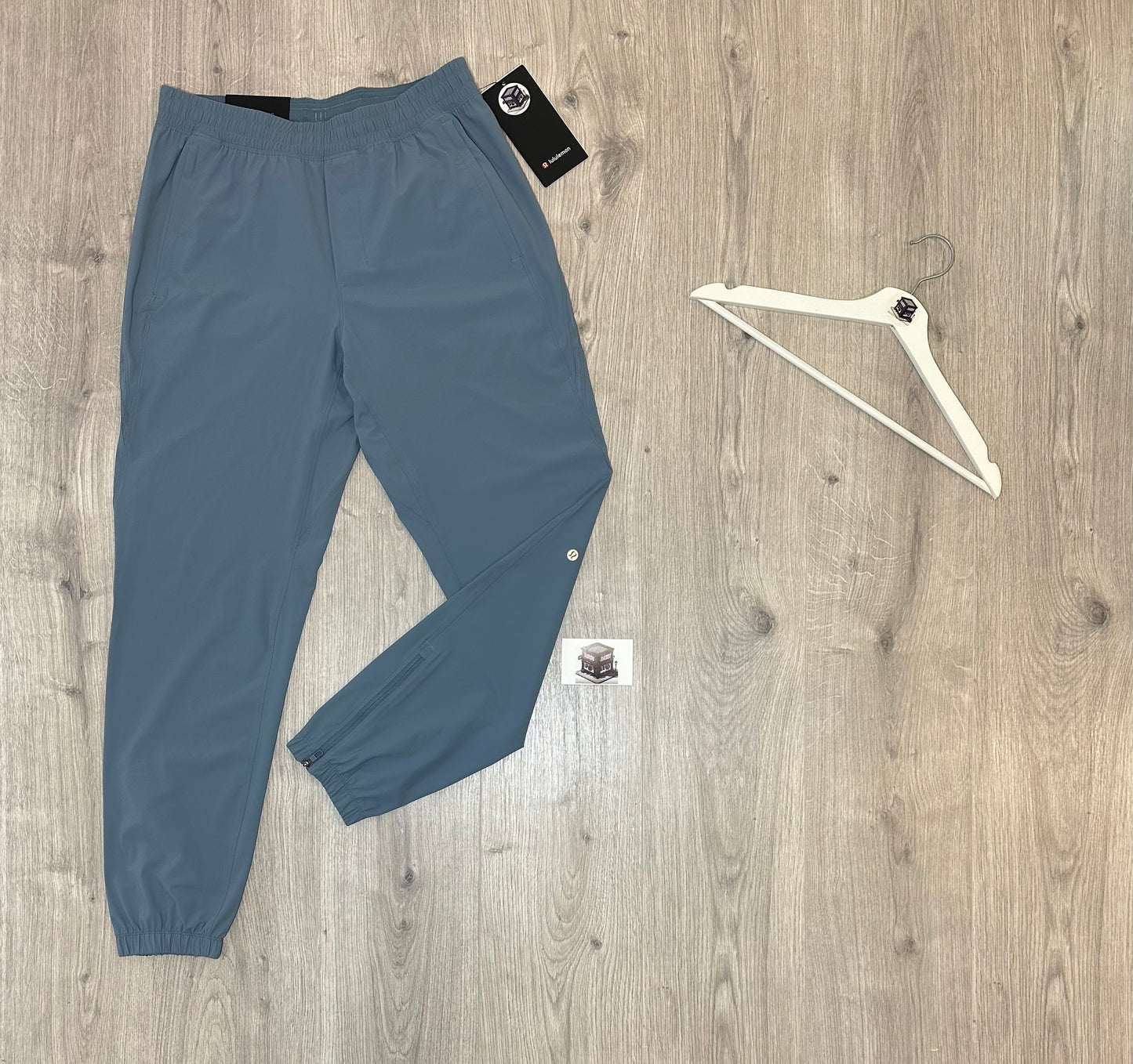 LULULEMON PACE BREAKER TRACKSUIT STEEL BLUE