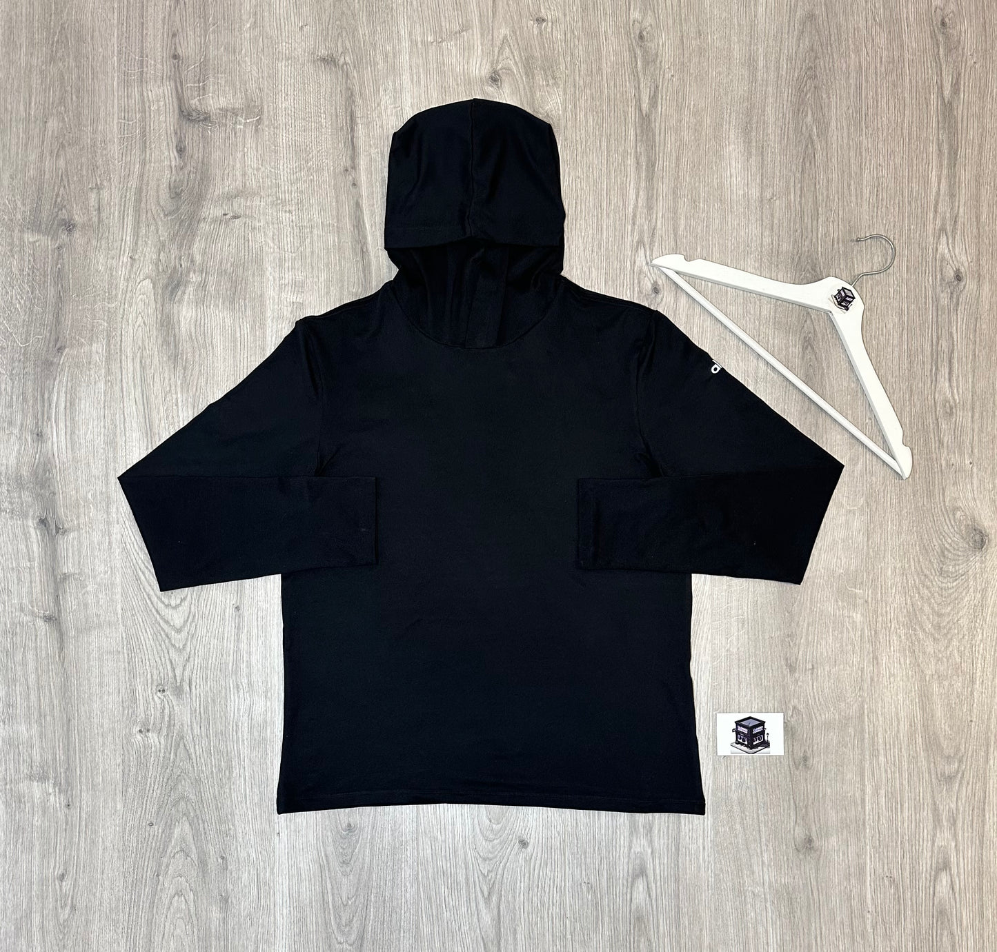 ALO CONQUER REFORM HOODIE TRACKSUIT BLACK SIZE MEDIUM