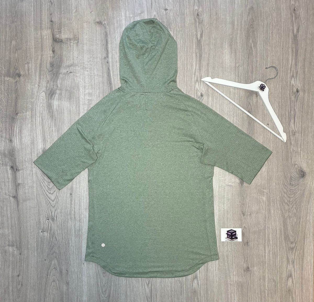 LULULEMON HOODIE TRACKSUIT GREEN/BLACK SIZE LARGE