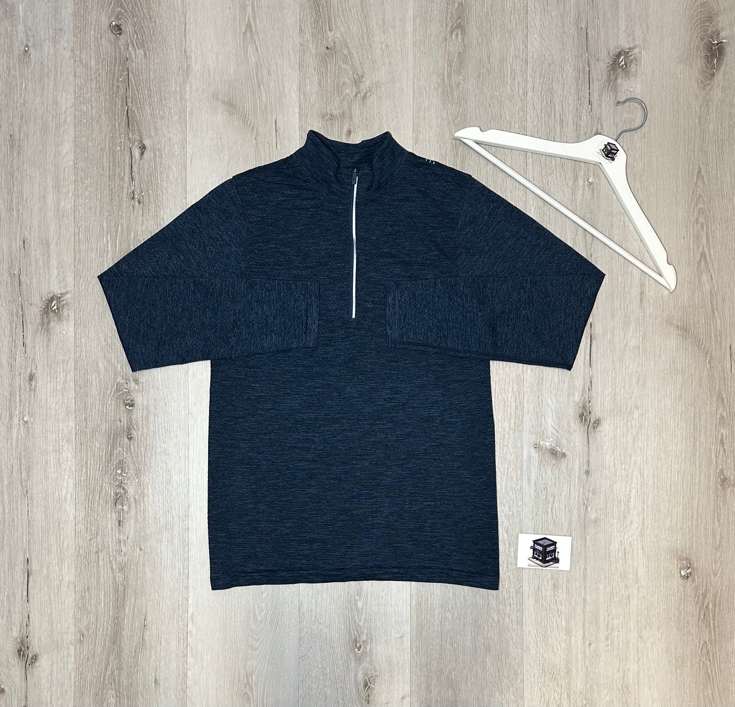 LULULEMON TRACKSUIT NAVY/GREY SIZE SMALL