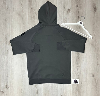 ON RUNNING TECH TRACKSUIT ECLIPSE SIZE MEDIUM PANTS & LARGE HOODIE