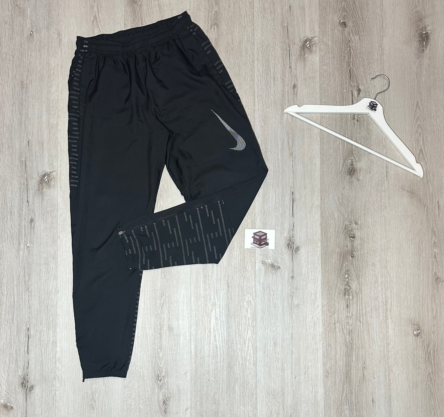 RARE NIKE REFLECTIVE REPEL 3 PEICE SET BLUE/BLACK SIZE LARGE