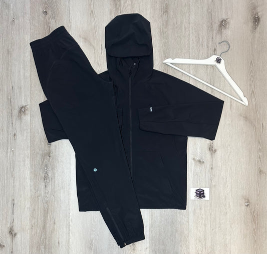 LULULEMON PACE BREAKER TRACKSUIT BLACK SIZE SMALL