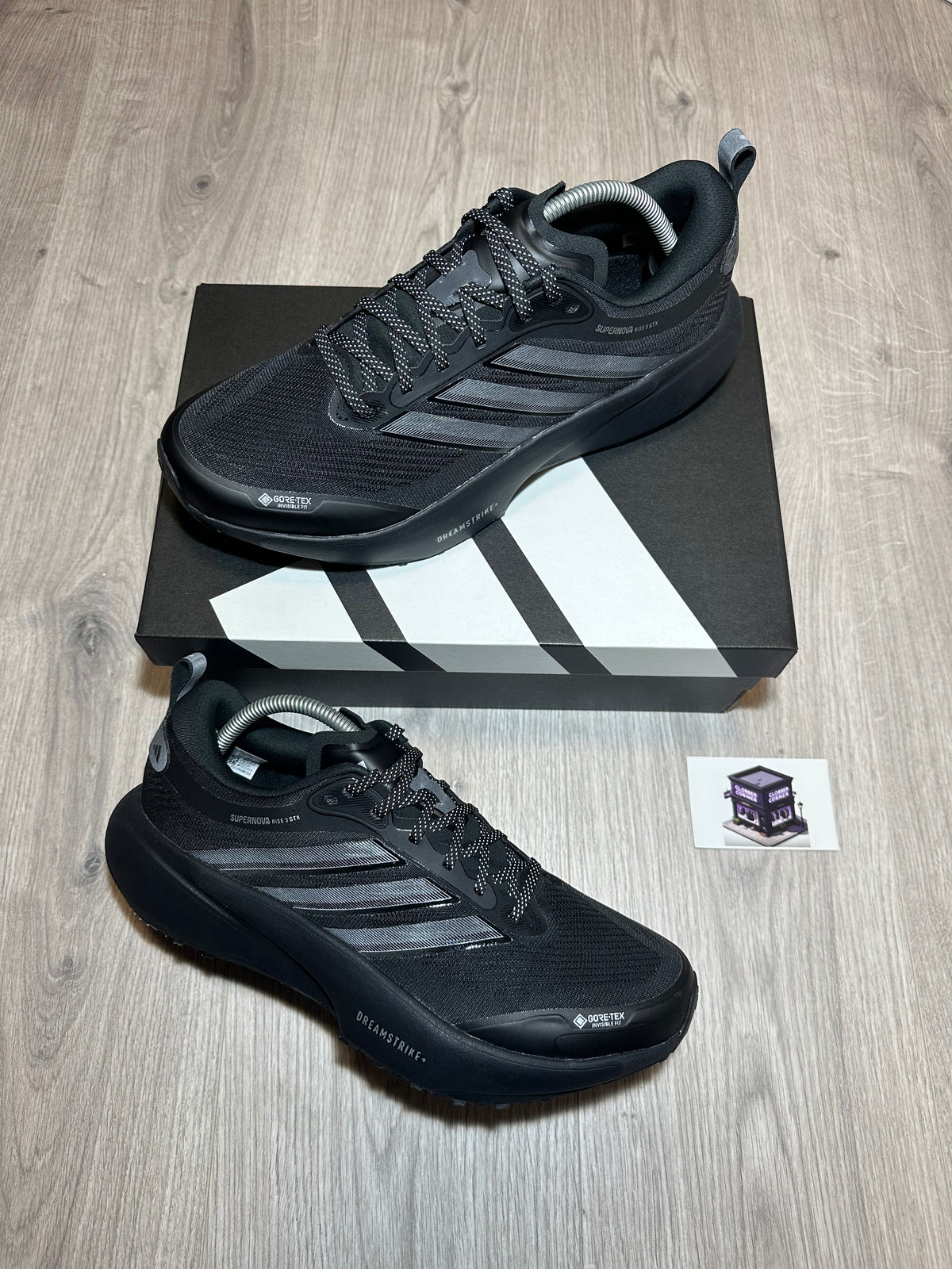 ADIDAS SUPERNOVA RISE 3 GORETEX BLACK