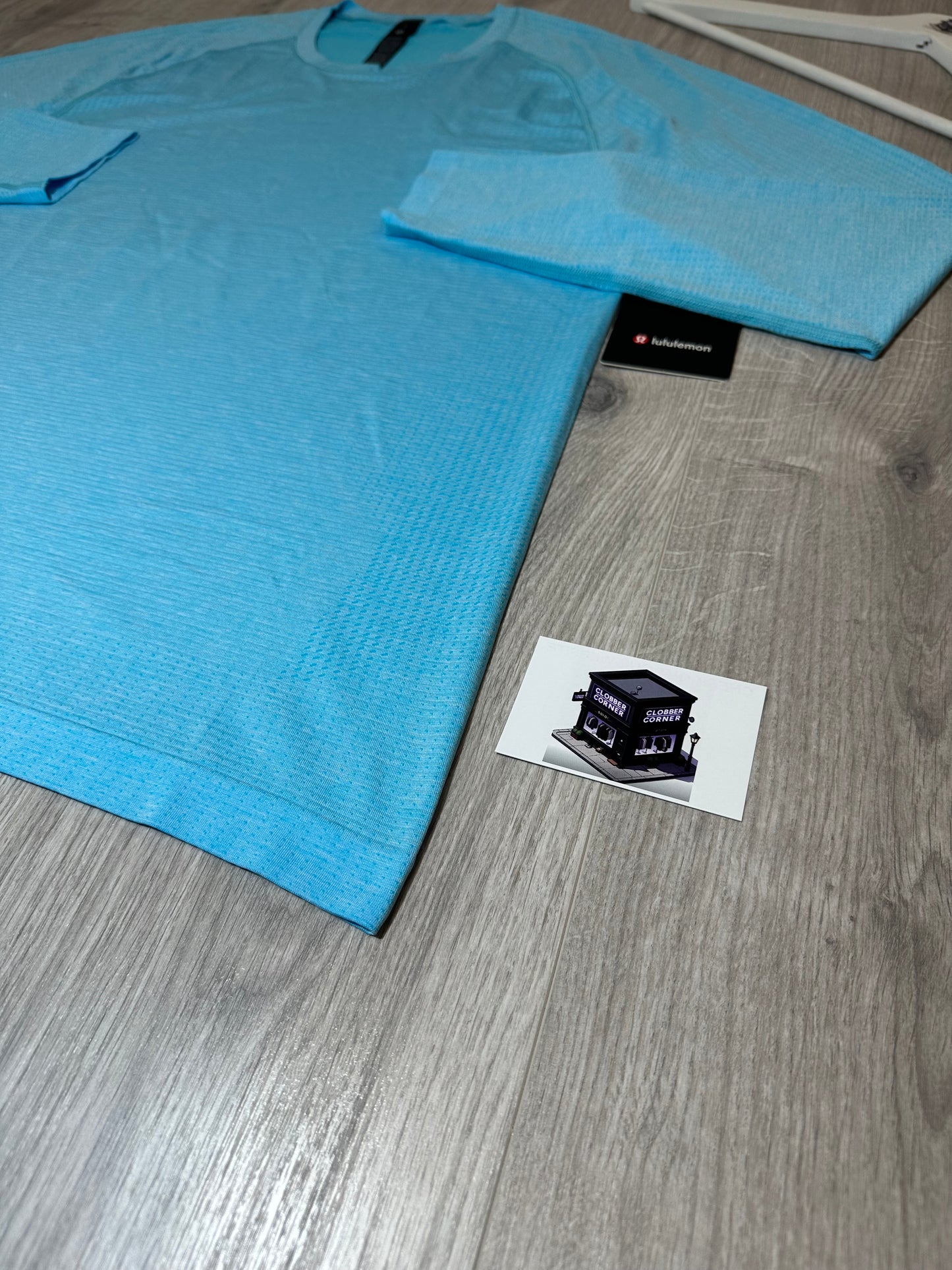 LULULEMON METAL VENT TECH LONG SLEEVE T-SHIRT FRESCO BLUE TONE
