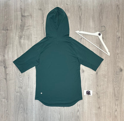 LULULEMON HOODIE TRACKSUIT TEAL/GREY SIZE LARGE