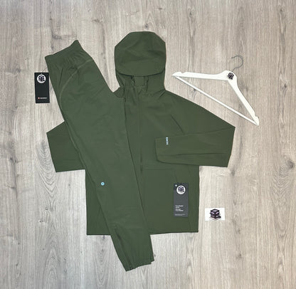 LULULEMON PACE BREAKER TRACKSUIT SASSY SAGE SIZE EXTRA SMALL
