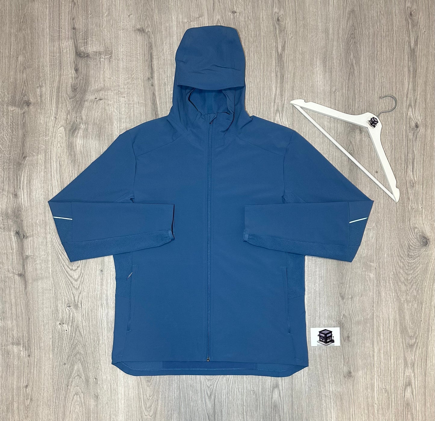 LULULEMON WARP LITE TRACKSUIT BLUE/GREY SIZE LARGE