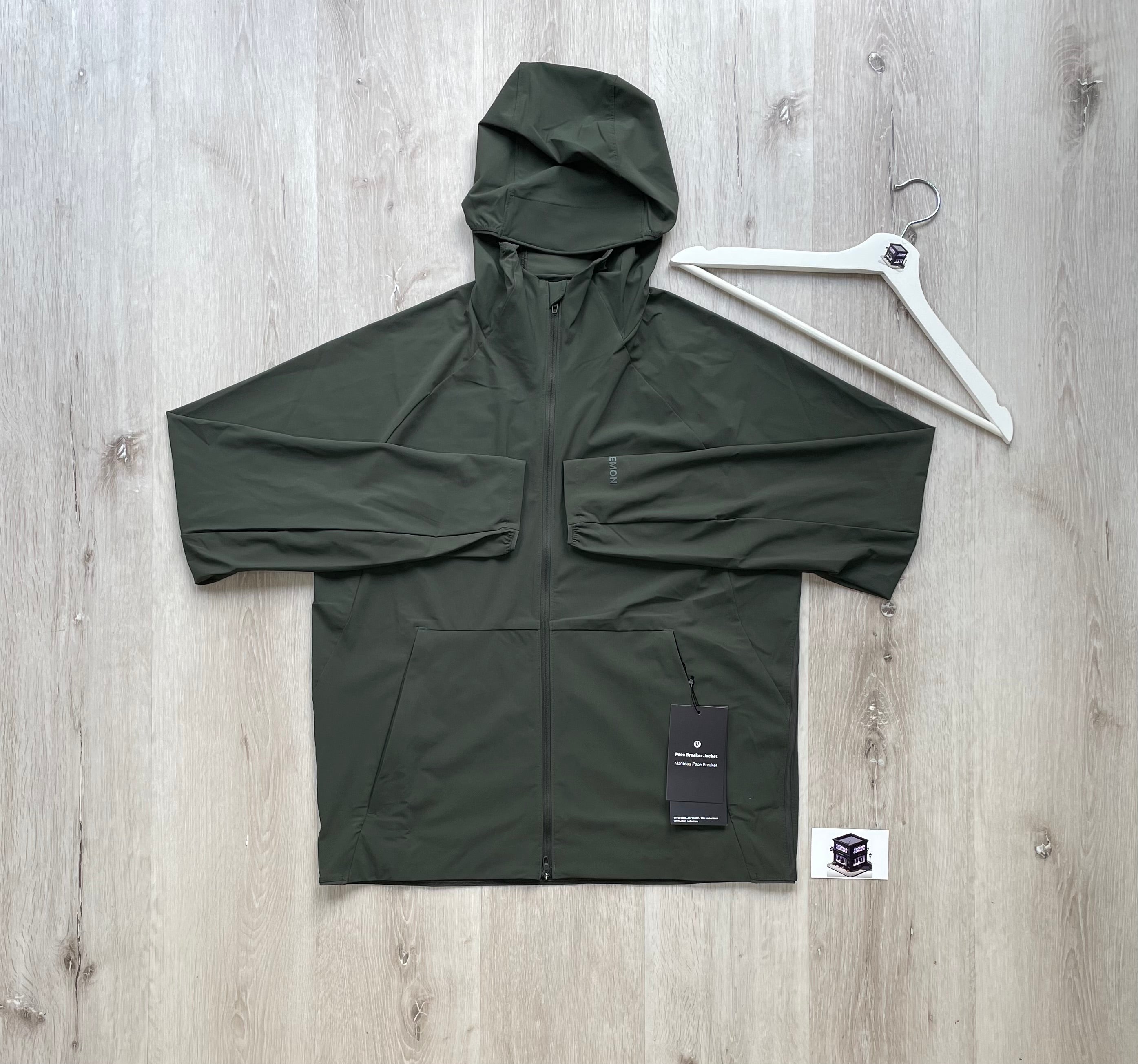 LULULEMON PACE BREAKER JACKET RAINFOREST GREEN – Clobber Corner