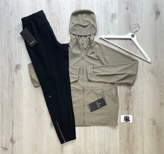 LULULEMON TRACKSUIT GREY/BLACK
