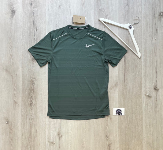 NIKE MILER 1.0 T-SHIRT DEEP JUNGLE