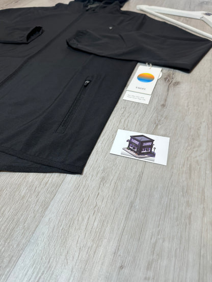 VUORI TRAINER SHELL TRACKSUIT BLACK