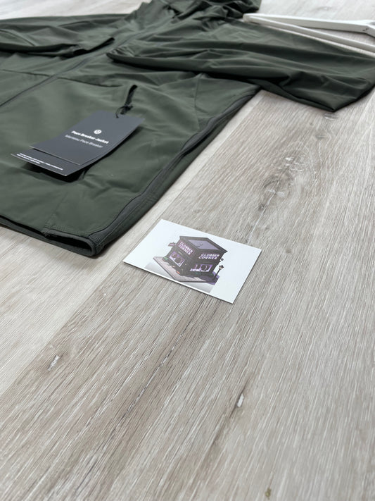 LULULEMON PACE BREAKER JACKET RAINFOREST GREEN