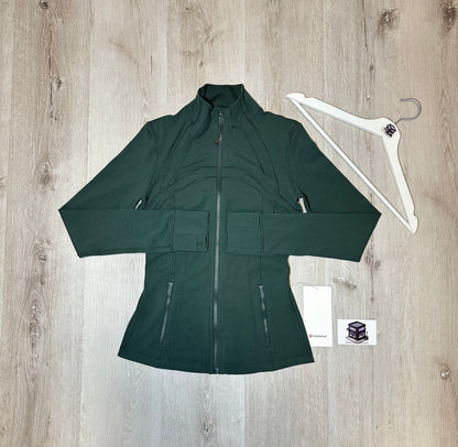 WOMEN’S LULULEMON DEFINE LUON SET RAINFOREST GREEN