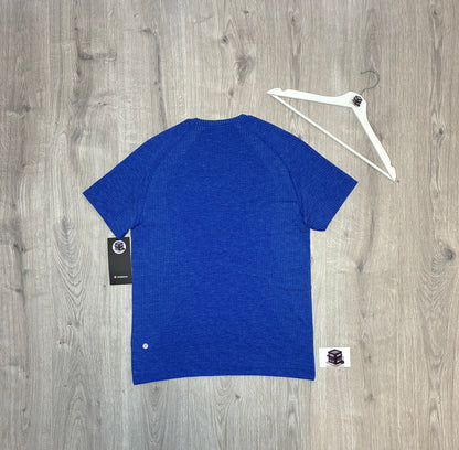 LULULEMON METAL VENT TECH T-SHIRT OCEAN WAVE
