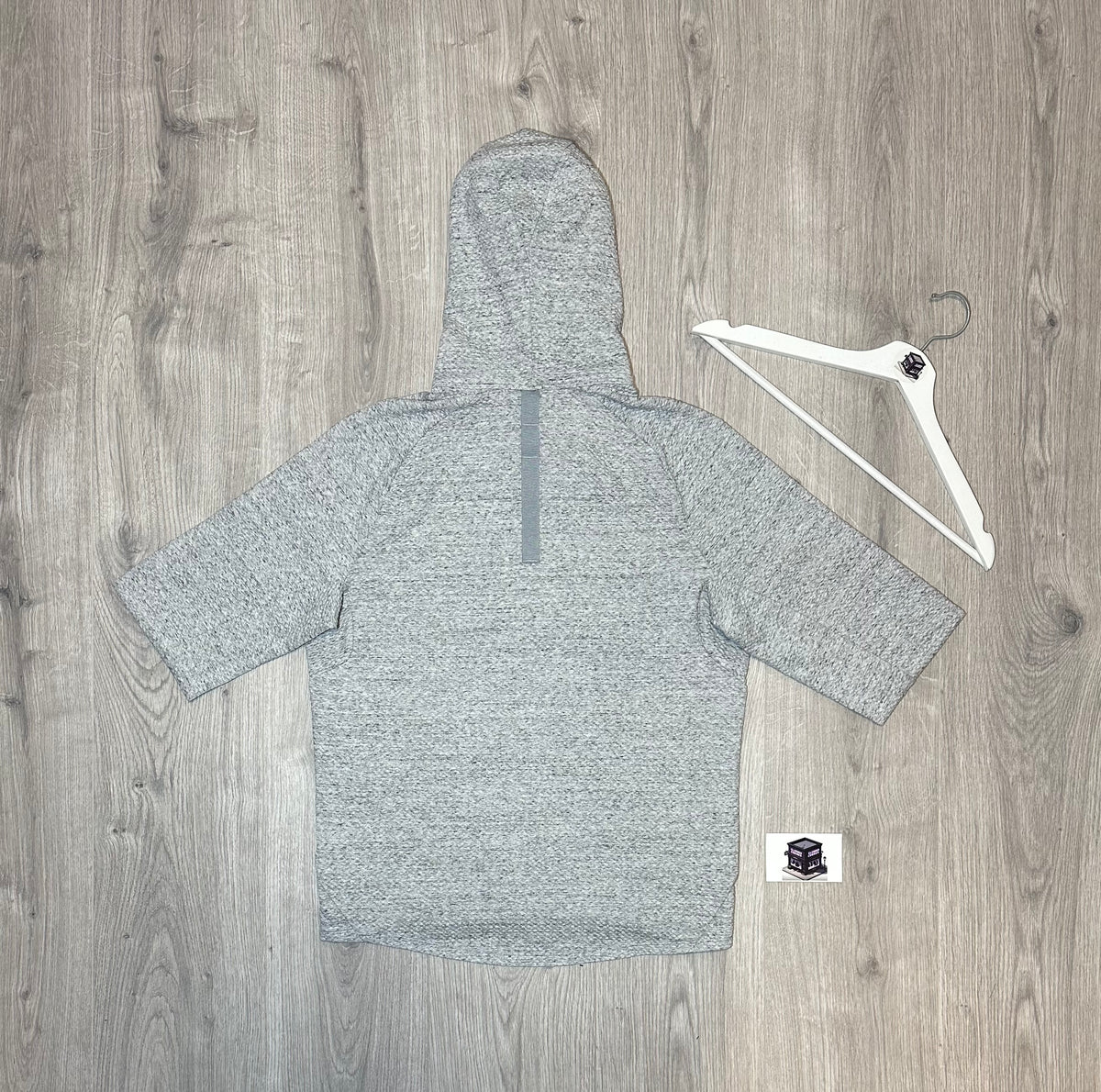 LULULEMON HOODIE TRACKSUIT LIGHT GREY/BLACK SIZE SMALL