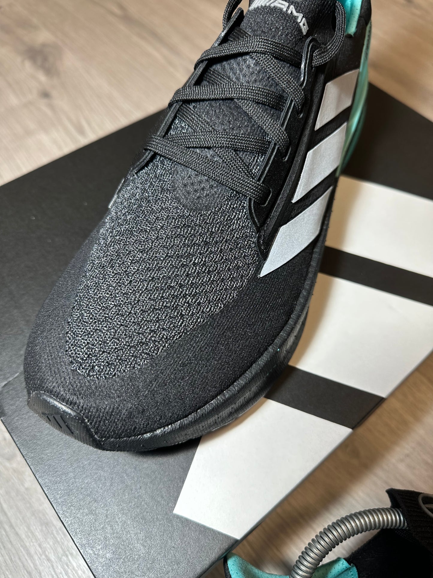 ADIDAS ULTRABOOST 5 MERCEDES AMG BLACK/TEAL