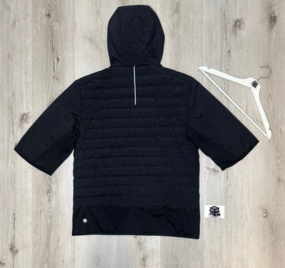 LULULEMON DOWN FOR IT ALL TRACKSUIT BLACK SIZE LARGE