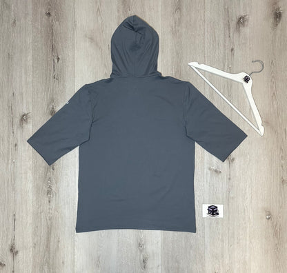 ALO CONQUER REFORM HOODIE TRACKSUIT STEEL GREY SIZE MEDIUM