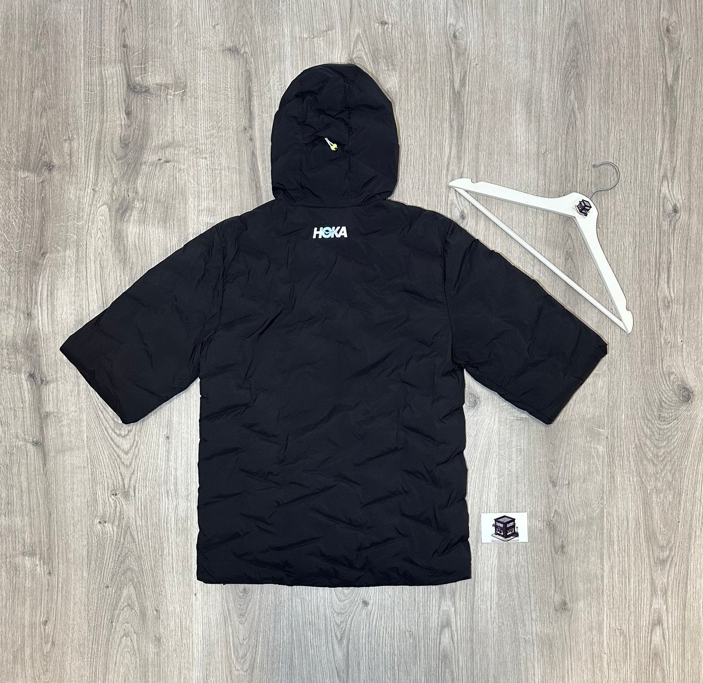 HOKA SKYFIL TRACKSUIT BLACK SIZE SMALL
