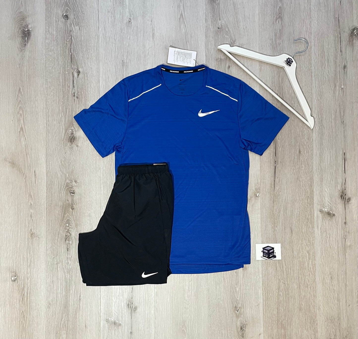 NIKE MILER 1.0 SET ROYAL BLUE/ BLACK