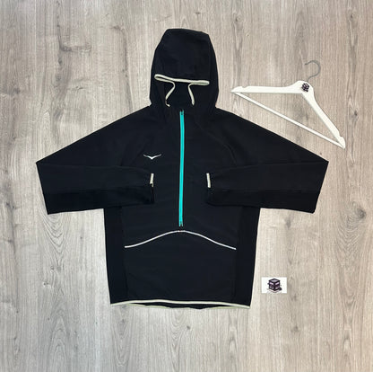 HOKA SKYGLOW TRACKSUIT BLACK SIZE EXTRA LARGE