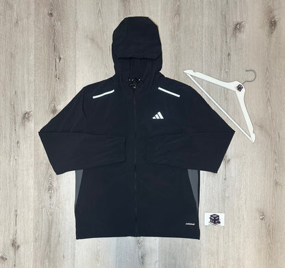 ADIDAS WOVEN CLIMACOOL TRACKSUIT BLACK SIZE LARGE
