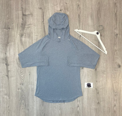 LULULEMON HOODIE TRACKSUIT STEEL BLUE SIZE MEDIUM