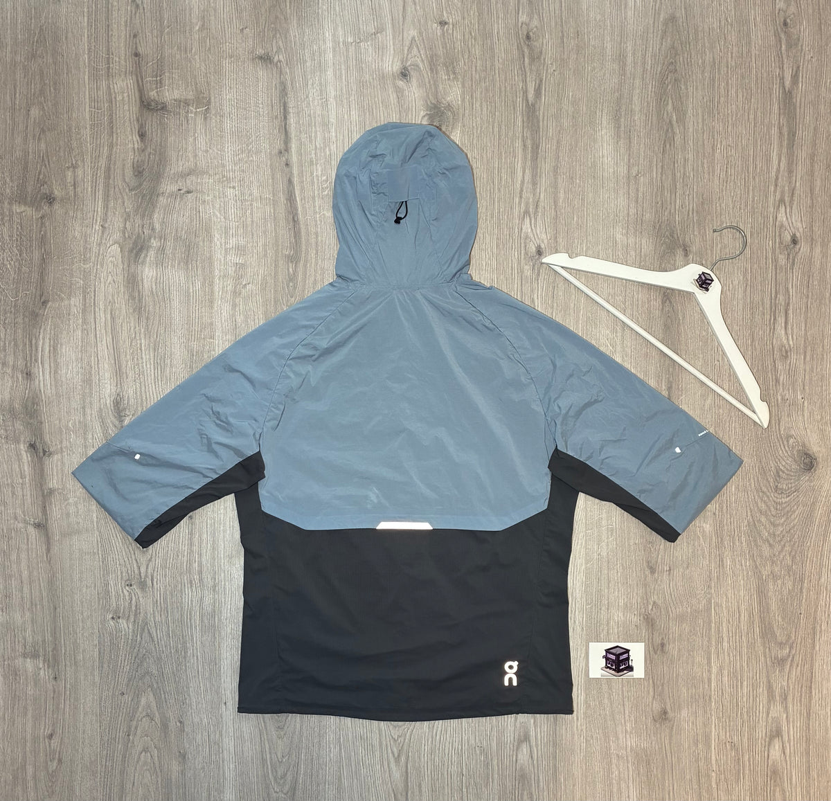 ON RUNNING 3-PIECE CORE TRACKSUIT BLUE/GREY SIZE SMALL