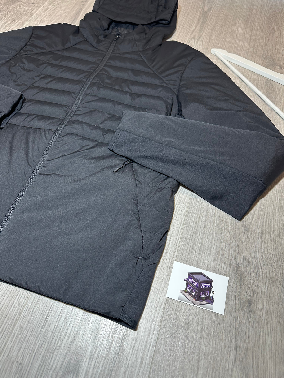 LULULEMON DOWN FOR IT ALL TRACKSUIT BLACK SIZE MEDIUM