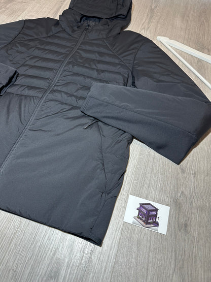 LULULEMON DOWN FOR IT ALL TRACKSUIT BLACK SIZE MEDIUM