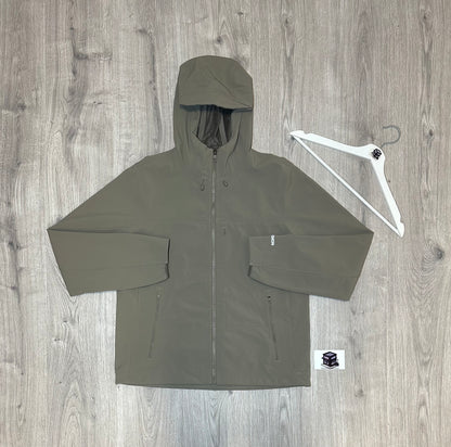 LULULEMON CROSS CHILL TRACKSUIT WARM ASH GREY/BLACK SIZE MEDIUM