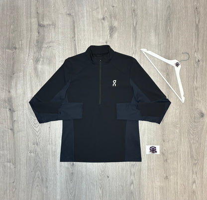 ON RUNNING TRACKSUIT BLACK/NAVY SIZE LARGE