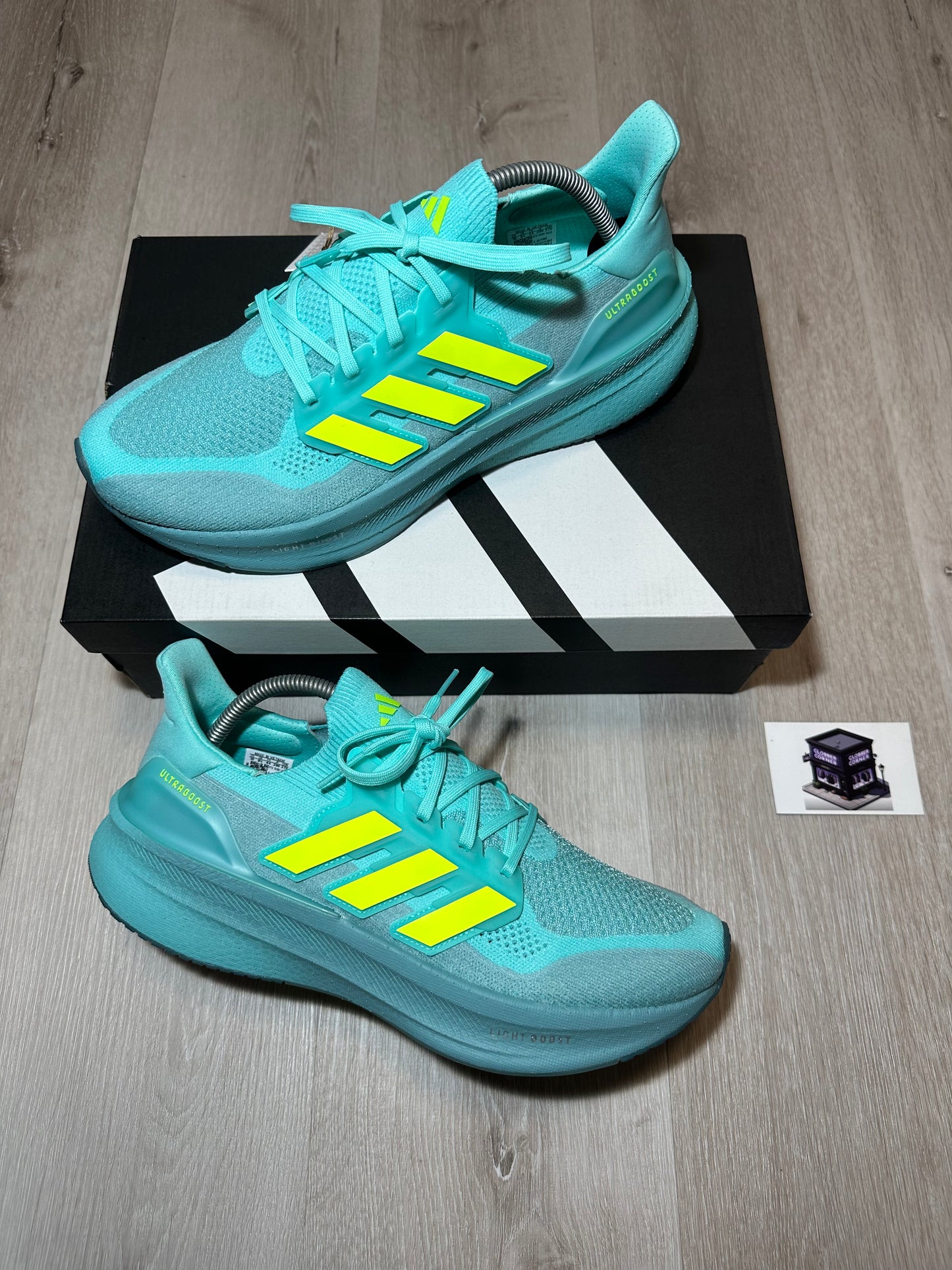 ADIDAS ULTRABOOST 5 FLASH AQUA/LEMON