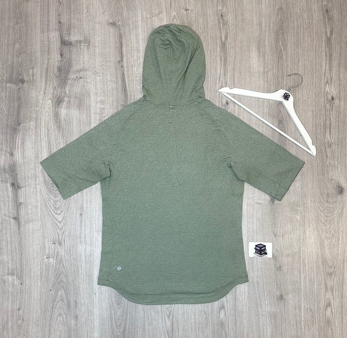 LULULEMON HOODIE TRACKSUIT GREEN/BLACK SIZE LARGE