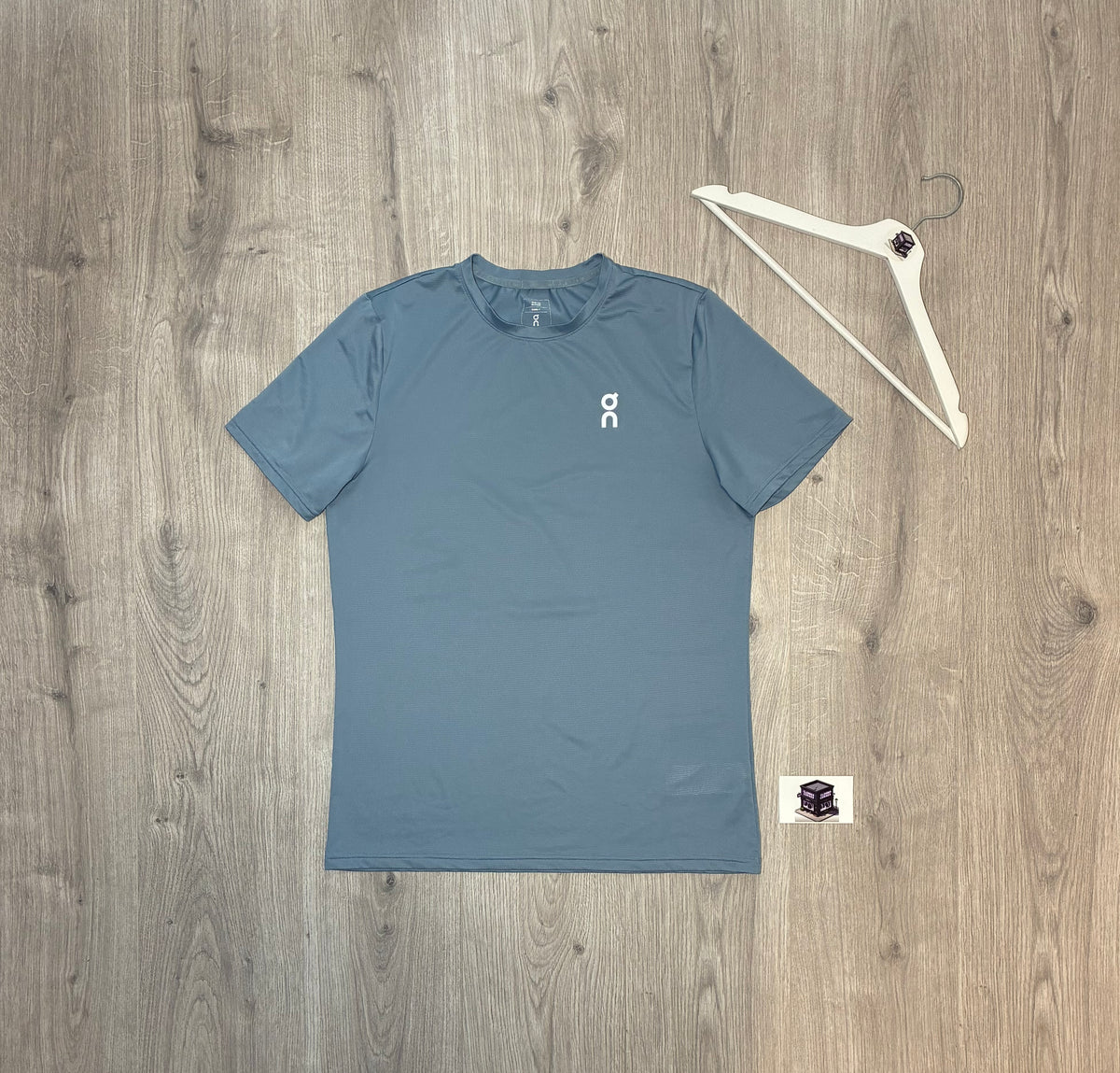 ON RUNNING 3-PIECE CORE TRACKSUIT BLUE/GREY SIZE SMALL