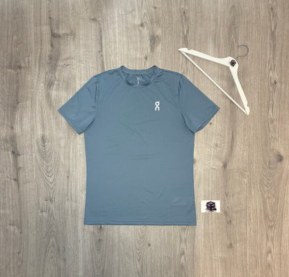 ON RUNNING 3-PIECE CORE TRACKSUIT BLUE/GREY SIZE SMALL