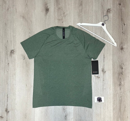 LULULEMON METAL VENT TECH T-SHIRT JADE GREY